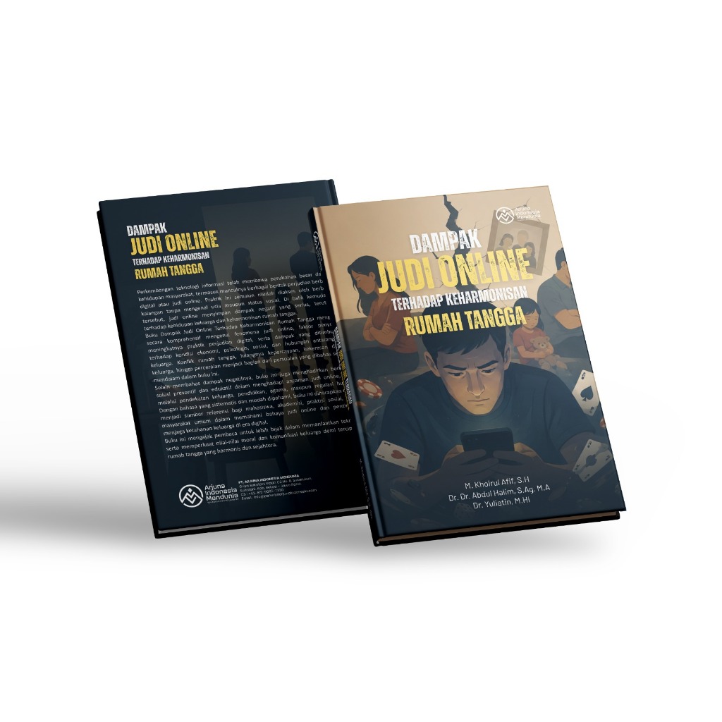 Buku Dampak Judi Online Terhadap Keharmonisan Rumah Tangga