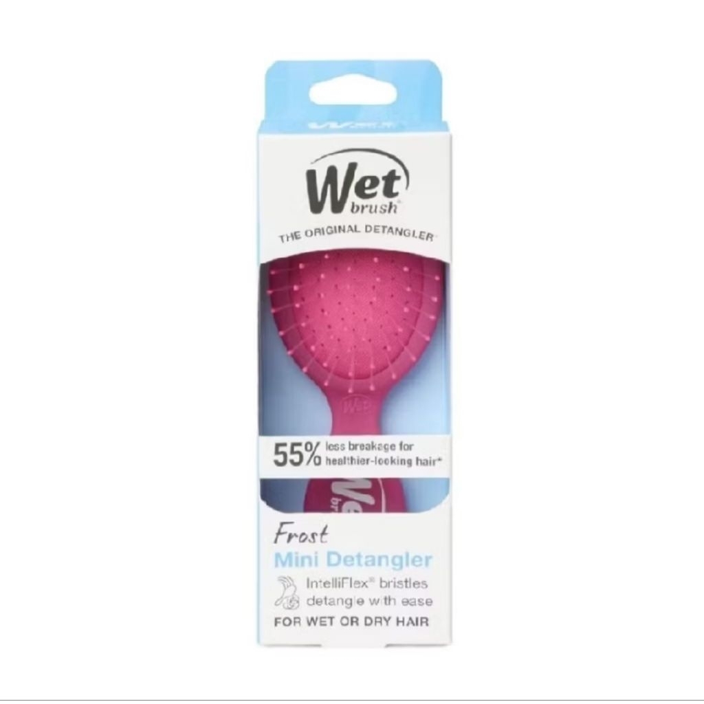 Wet Brush Frost Mini Detangler Pink