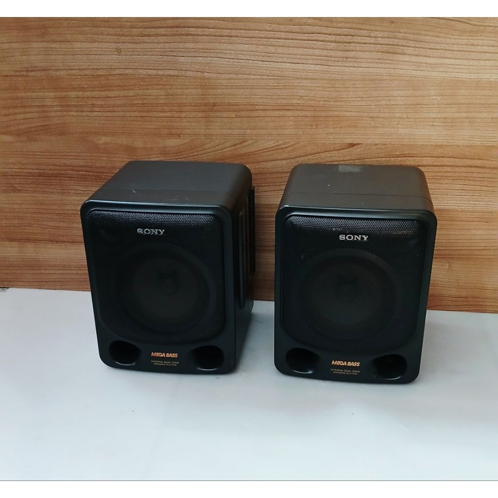 SEPASANG SPEAKER COMPO SONY MEGA BASS