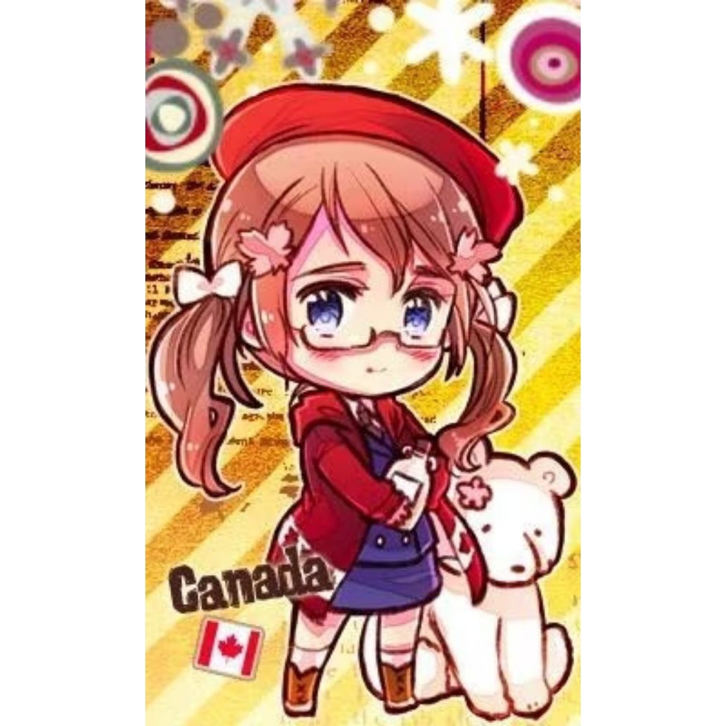 Cardi canada hetalia cosplay
