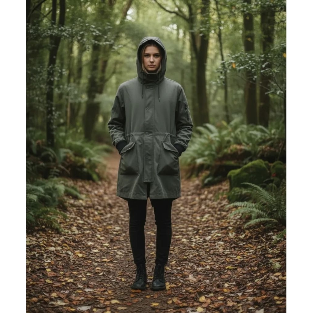 Parka army preloved