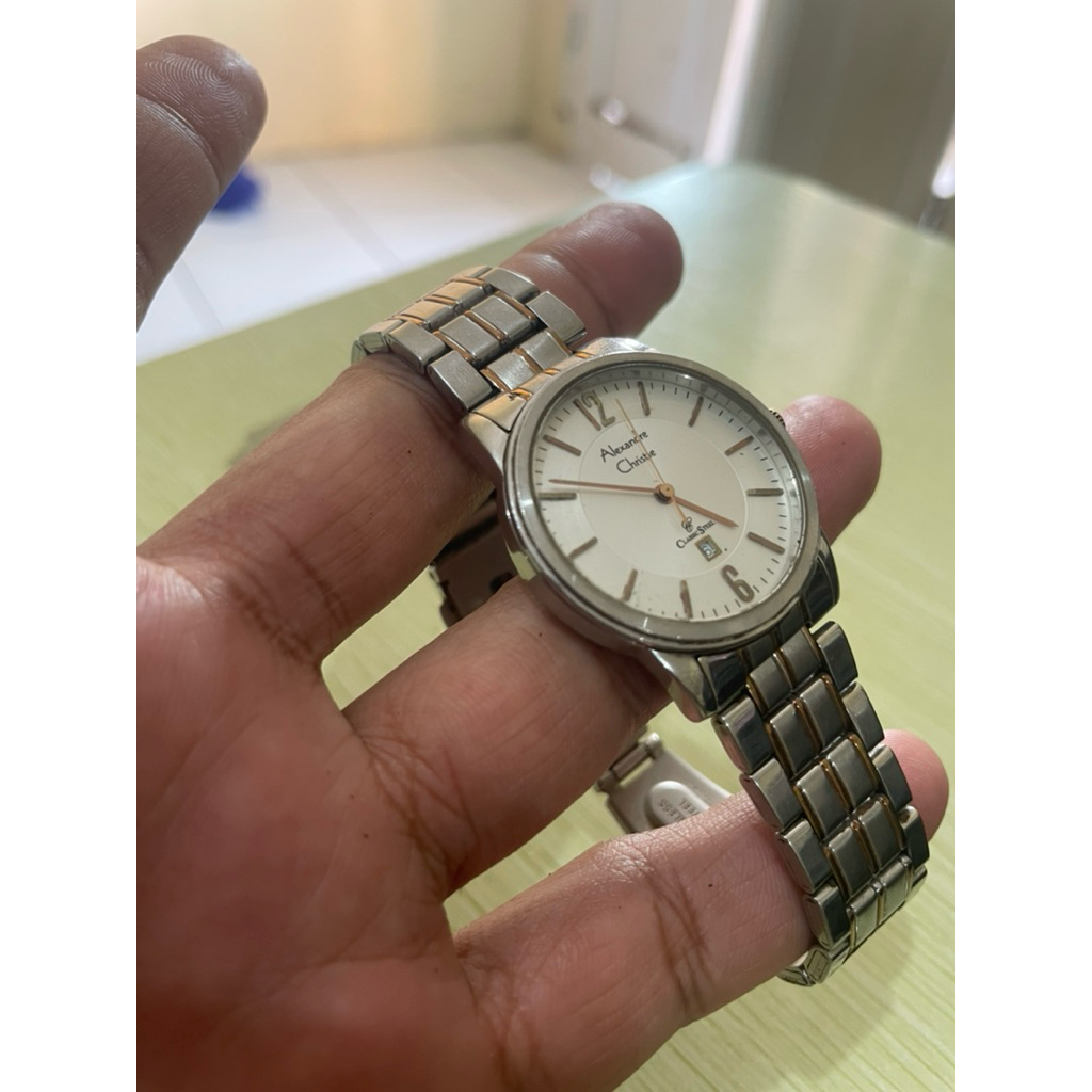jam tangan alexandre christie bekas ori