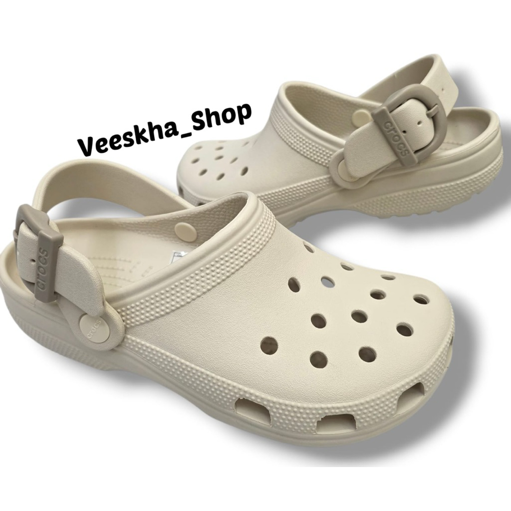 SANDAL CRQCS ENAMEL BUCKLE WANITA/ENAMEL BUCKLE/SANDAL WANITA (MIRIP CROCS ENAMEL BUCKLE)