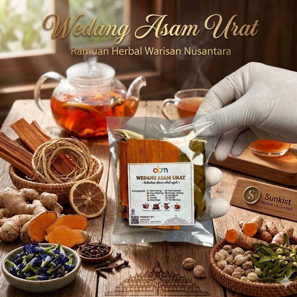 Wedang Rempah Asam Urat