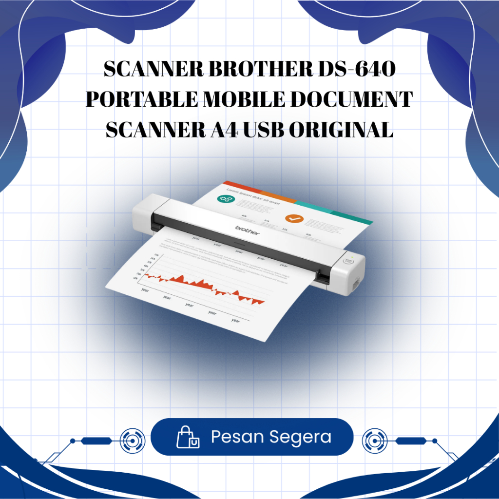 Scanner Brother DS-640 Portable
