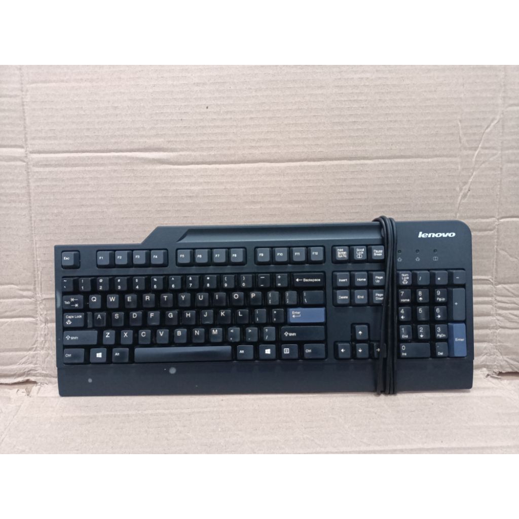 Keyboard Lenovo USB KB1021 Build up Second Normal