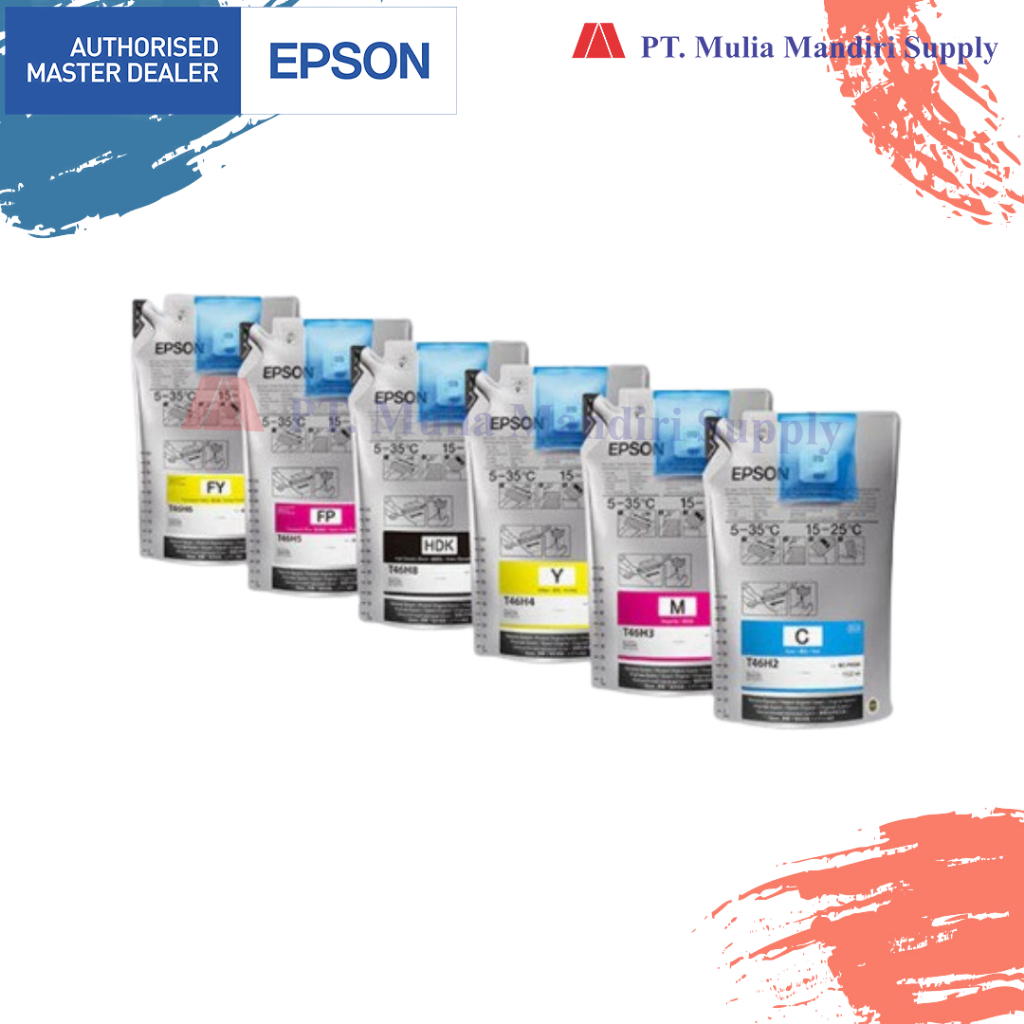 Tinta Epson T46H - Tinta Sublim EPSON SC-F6330 / F9430 / F9430H Ink T46H2 / T46H3 / T46H4 / T46H5 / 