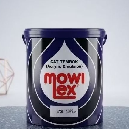MOWILEX EMULSION 2,5 LITER/CAT TEMBOK INTERIOR/CAT TEMBOK DALAM/CAT TEMBOK DALAM/CAT TEMBOK ANTI PUD