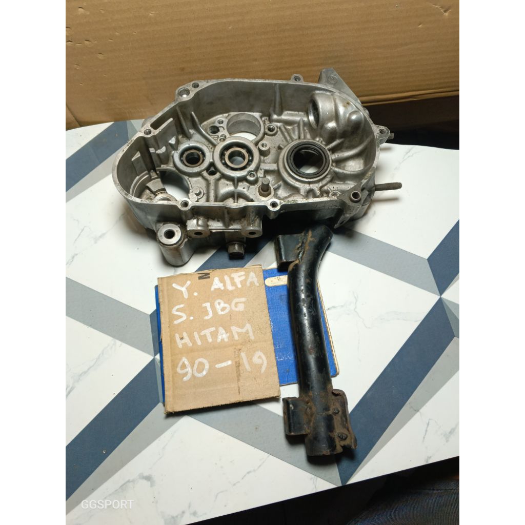 CRANCASE RANGKAS RENGKES CRANSAFT BAK MESIN SET YAMAHA ALFA