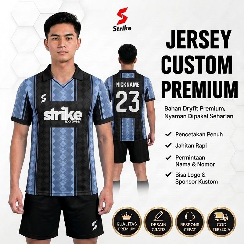 jersey sepak bola/futsal custom jersey Full Printing jersey retro jersey volly jersey badminton  EL 