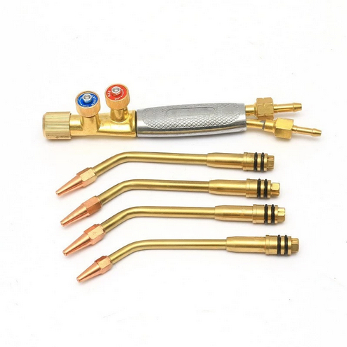 Tembaga Obor Las Potong Paket Siap Pakai - Blender Las Karbit Oxyacetylene Welding Torch