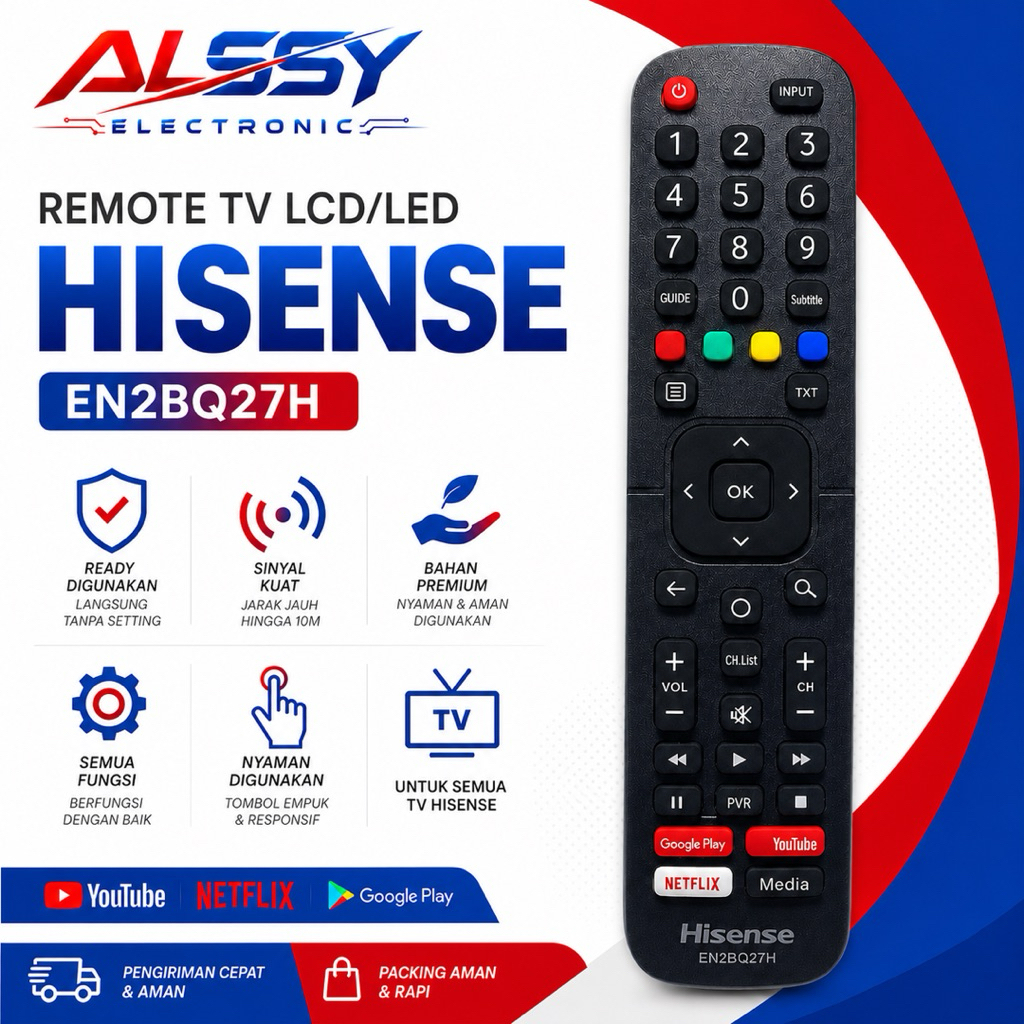 HISENSE remot smart tv hisense remote led smart android hisense