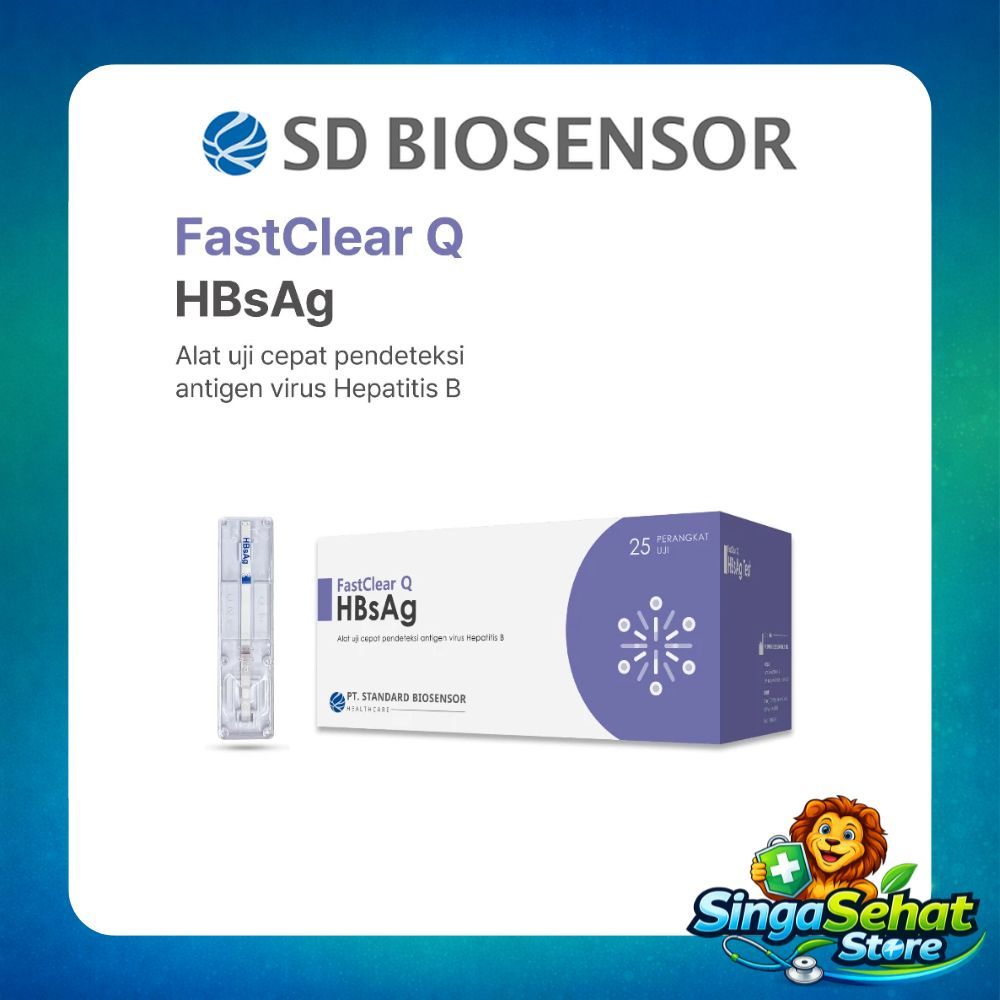 SD Biosensor FastClear Q HBsAg Rapid Test Kit Hepatitis B