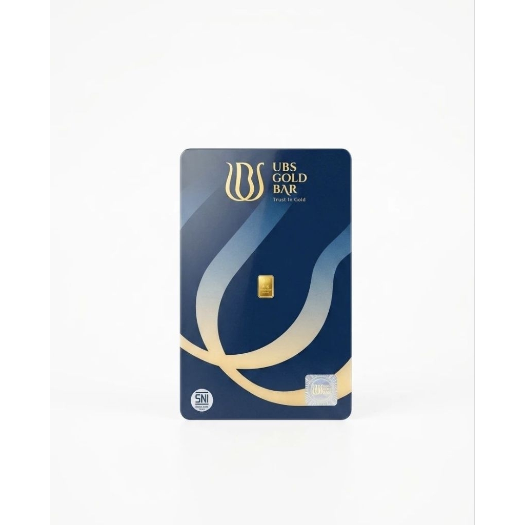 Logam Mulia Emas UBS 0.05 Gram -24 Karat, Kemasan Tebal