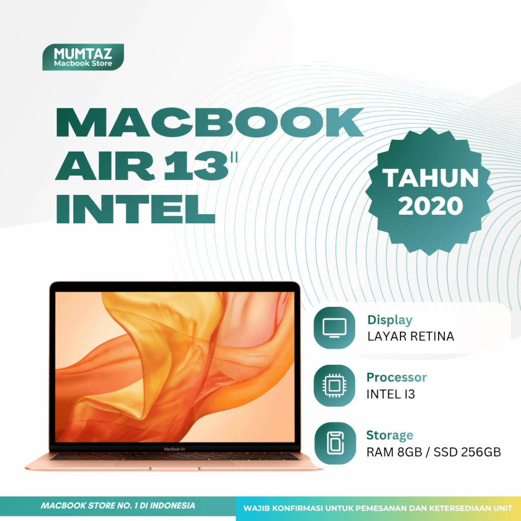 MacBook Air 13" 2020 8/256 GB