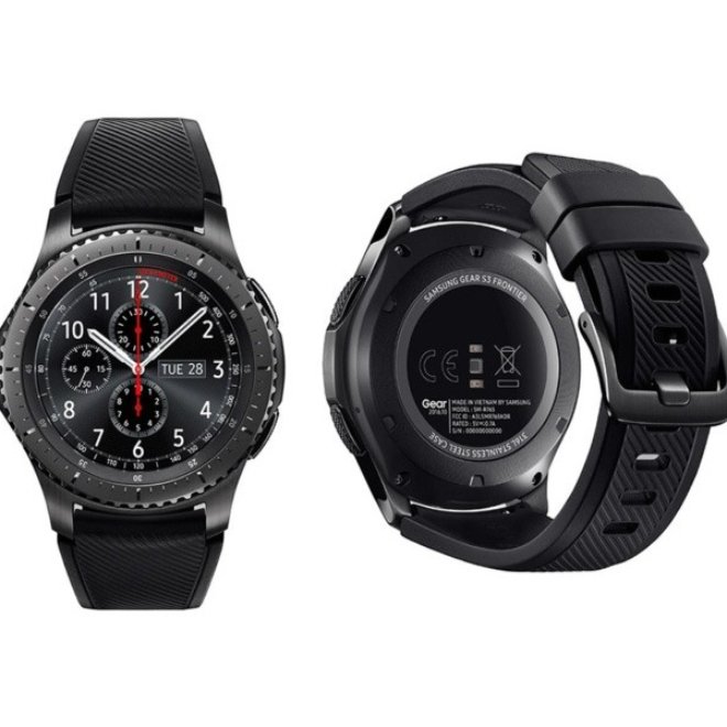SAMSUNG GEAR S3 FRONTIER SECOND HARGA TERJANGKAU DESAINNYA YANG ELEGAN JAM TANGAN