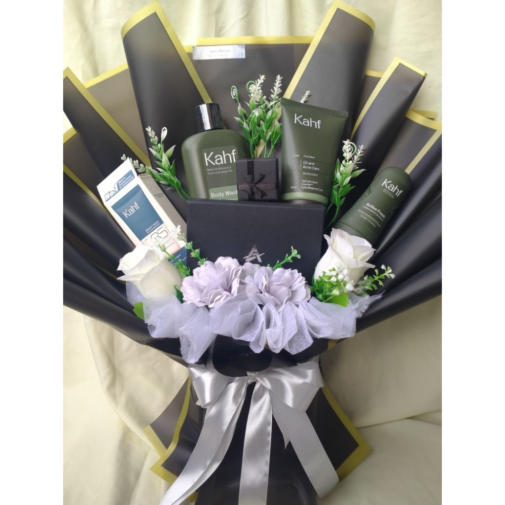 bouquet custom/bouquet skincare/buket cowok