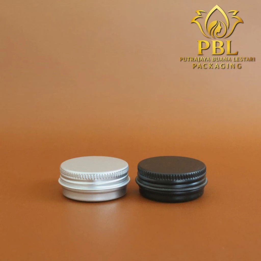 Pot Kaleng 15gr / Pot Pomade 15gr /  Pot Jar Alumunium 15gr