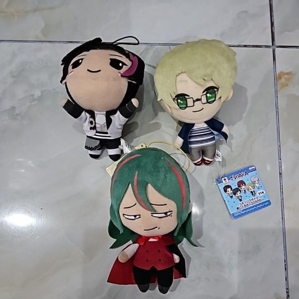 plushie official ryuji, morihito, makishima