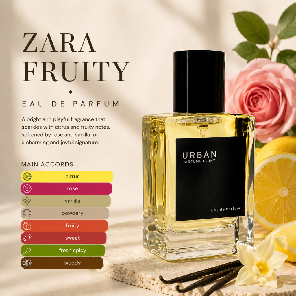 Urban Perfume Point - Zara Fruity - Inspired Parfum Wangi Tahan Lama