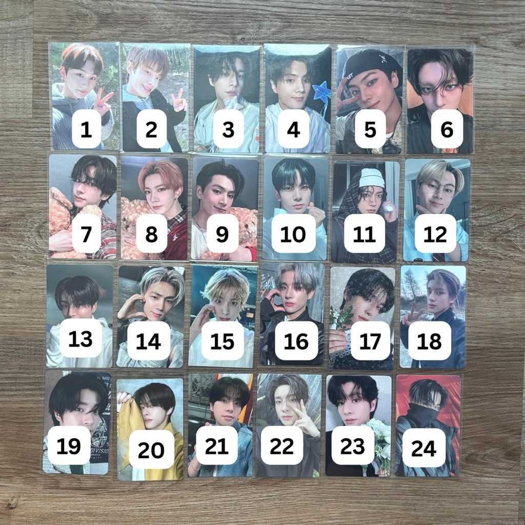 (READY STOCK) pc photocard poca enhypen enha evan official heeseung jay jake ni-ki wibu ld wv bdo po