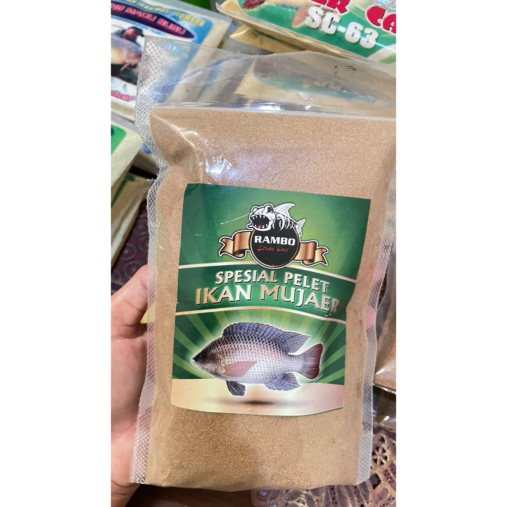 pelet rembo nila mujaer