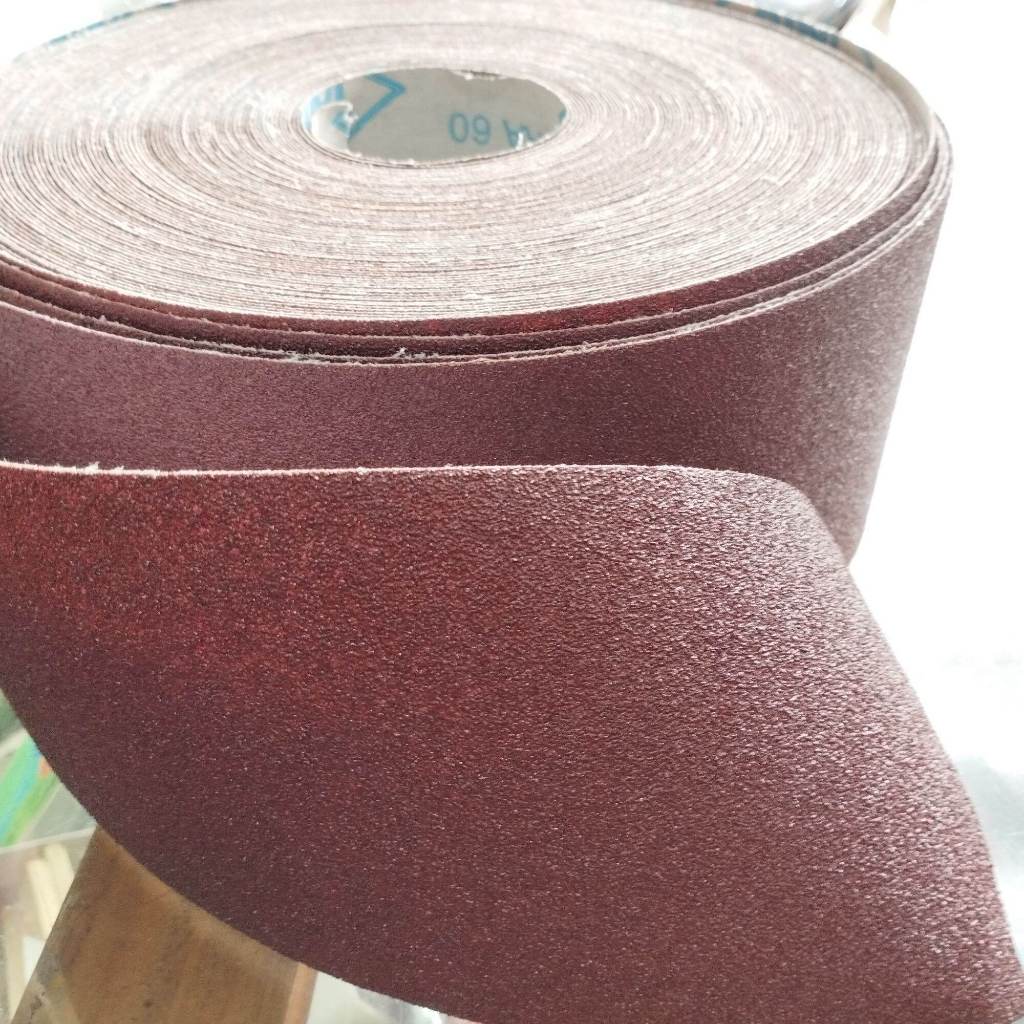 SAB AMPLAS ROLL GRIT 60 / AMPELAS BESI / AMPLAS ROL (KASAR) / AMPLAS ROLL PER METER/AMPLAS ROLL LEMA