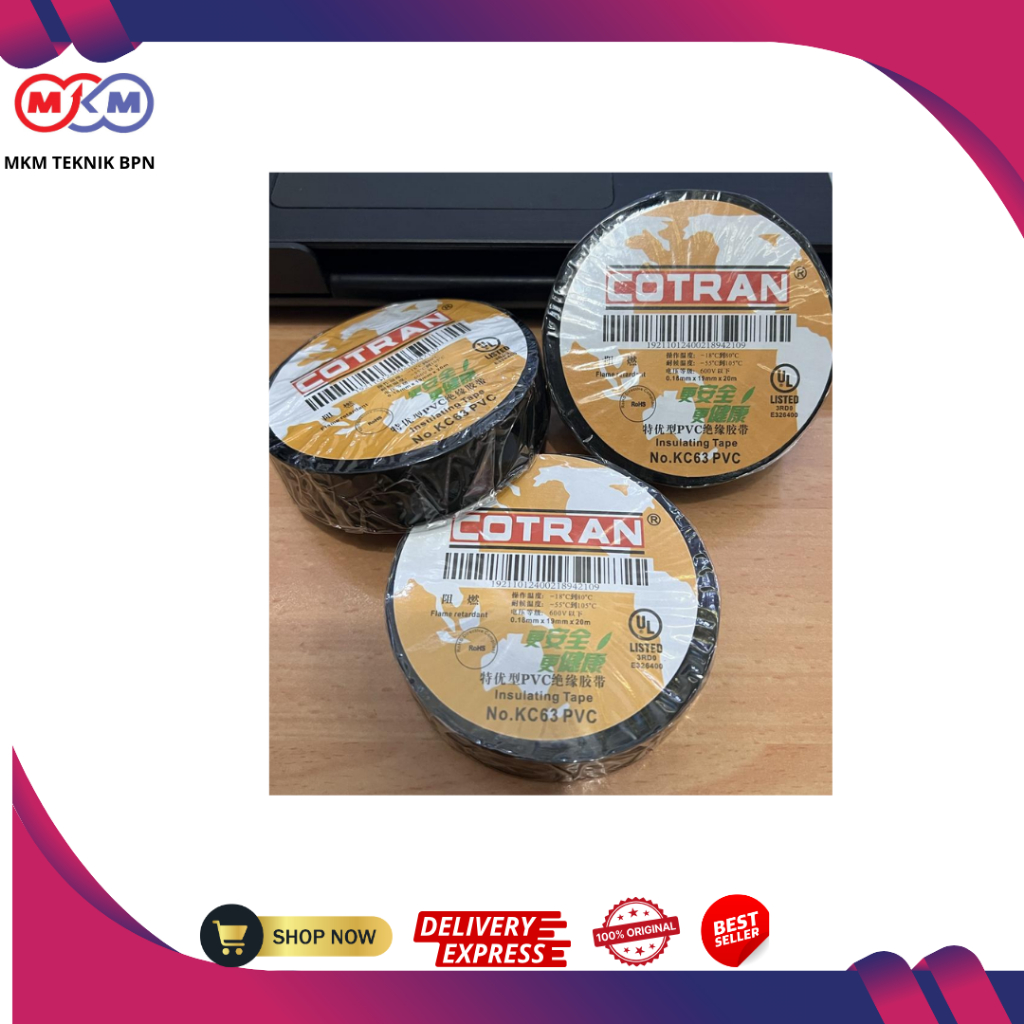 COTRAN RUBBER/ISOLASI LISTRIK 3/4" KC71
