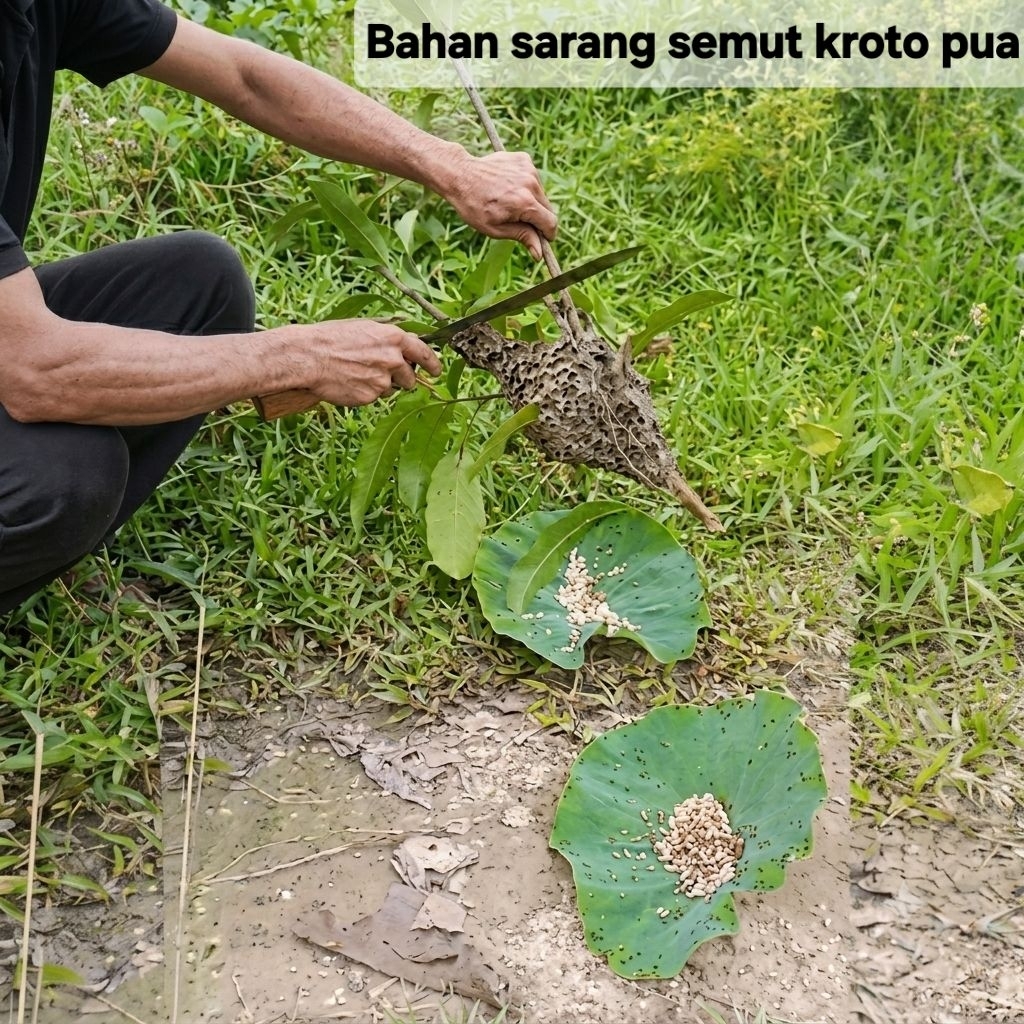 Serbuk Pua tepung kroto pua HINGGA 20KG ( Pengganti Kroto, Telur Jangkrik dan Pua ) campuran umpan i