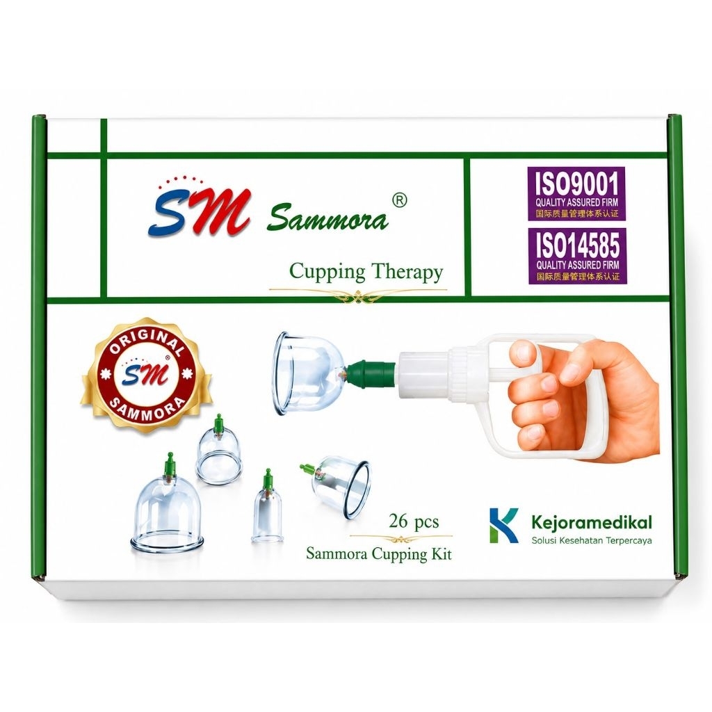 KOP SAMMORA ISI 26 PCS / KOP BEKAM SAMMORA / ALAT BEKAM SAMMORA