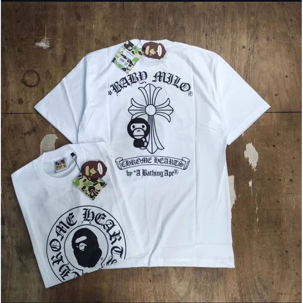 KAOS OVERSIZE CH COLLAB BAPE SUPER PREMIUM