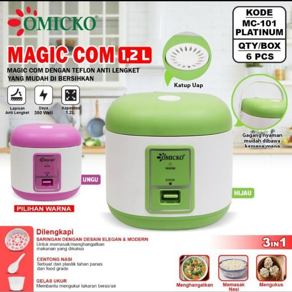 Magiccom OMICKO Platinum 1.2 LITER