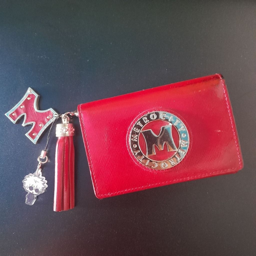 Dompet Card Holder Metrocity Red