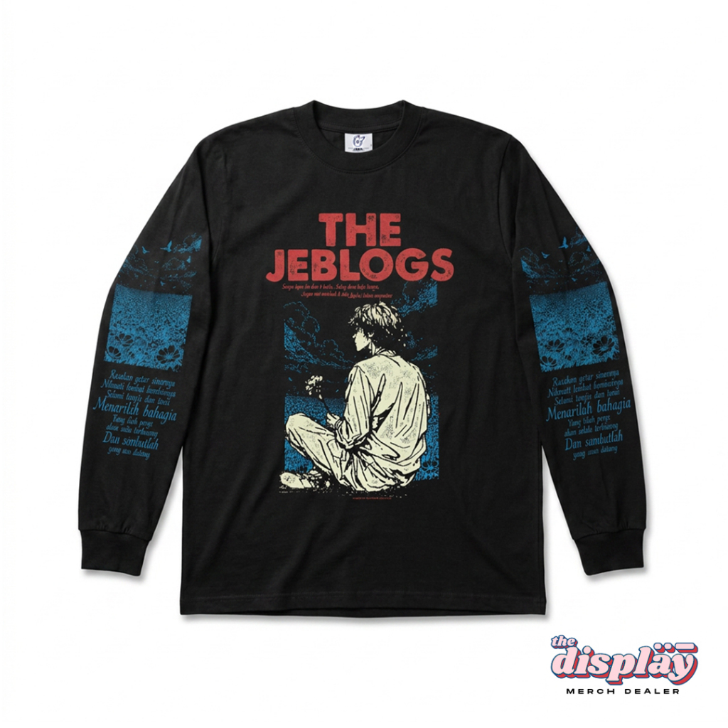 [Official Merch Band] The Jeblogs x JRNY Records T-Shirt Long Sleeve