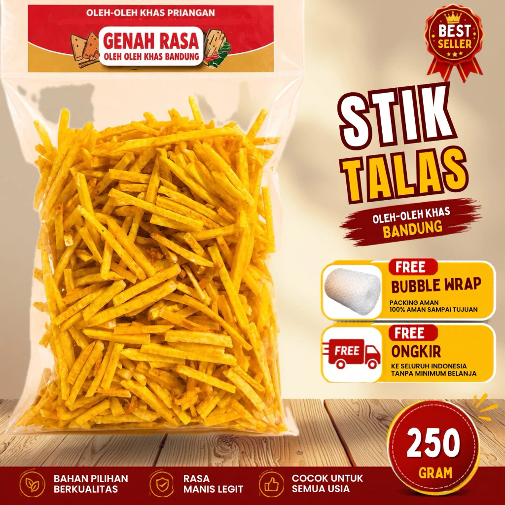 Keripik Stik Talas 250 g