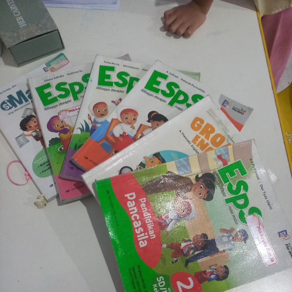 preloved buku erlangga kelas 2