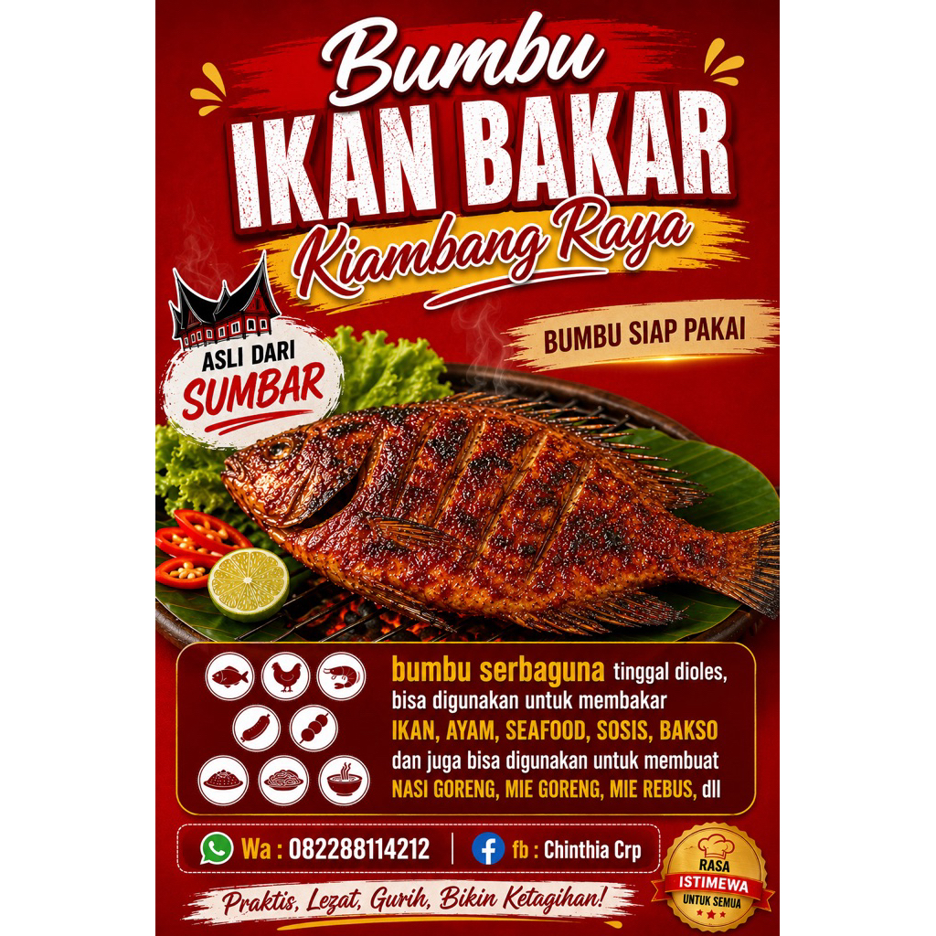 Bumbu Ikan Bakar Kiambang Raya