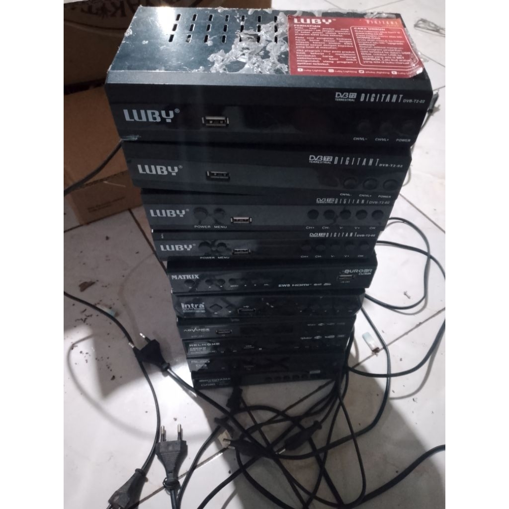 stb digital matot/error bahan servisan cek deskripsi
