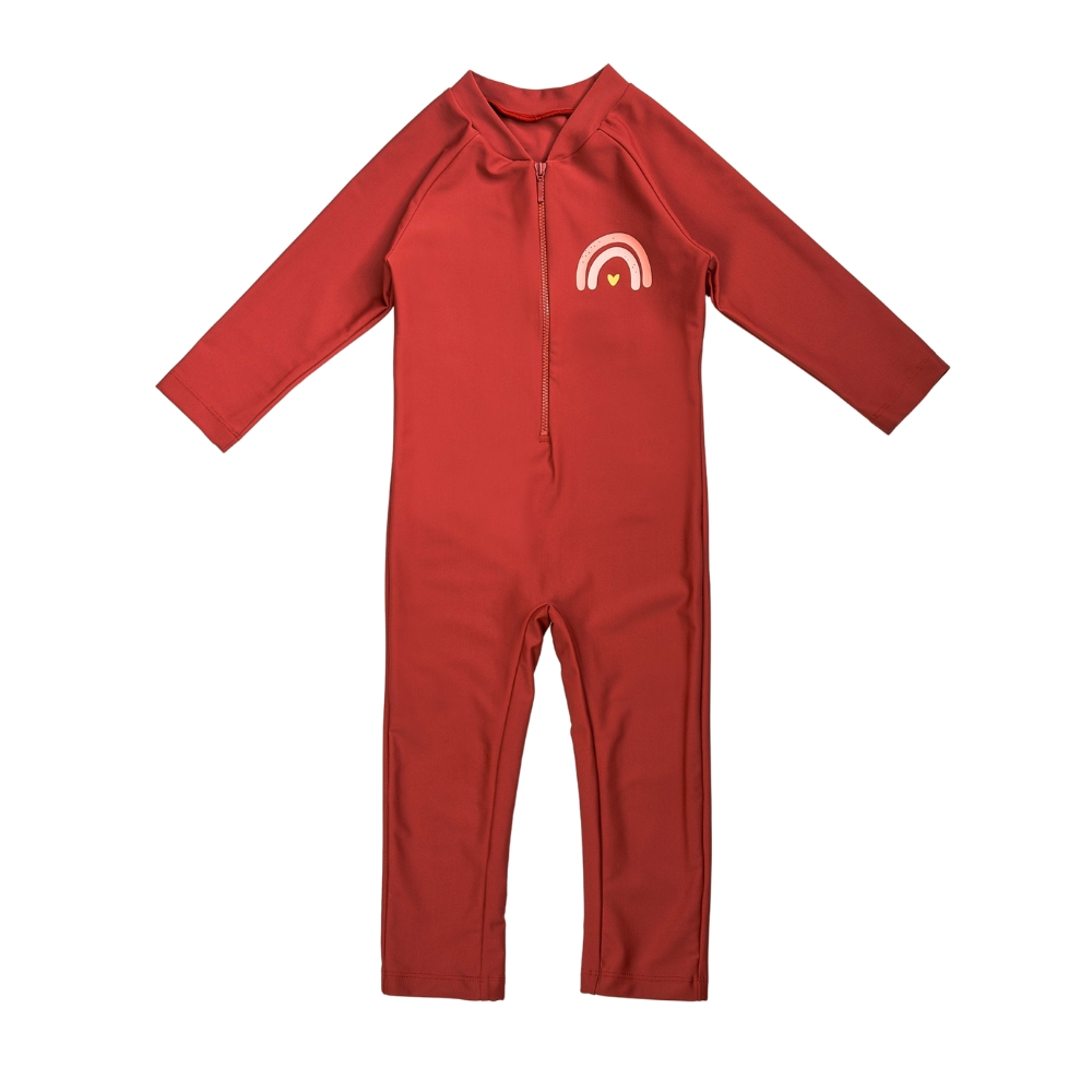 Lee Vierra Kids Soleil Long Diving Unisex - Terracotta