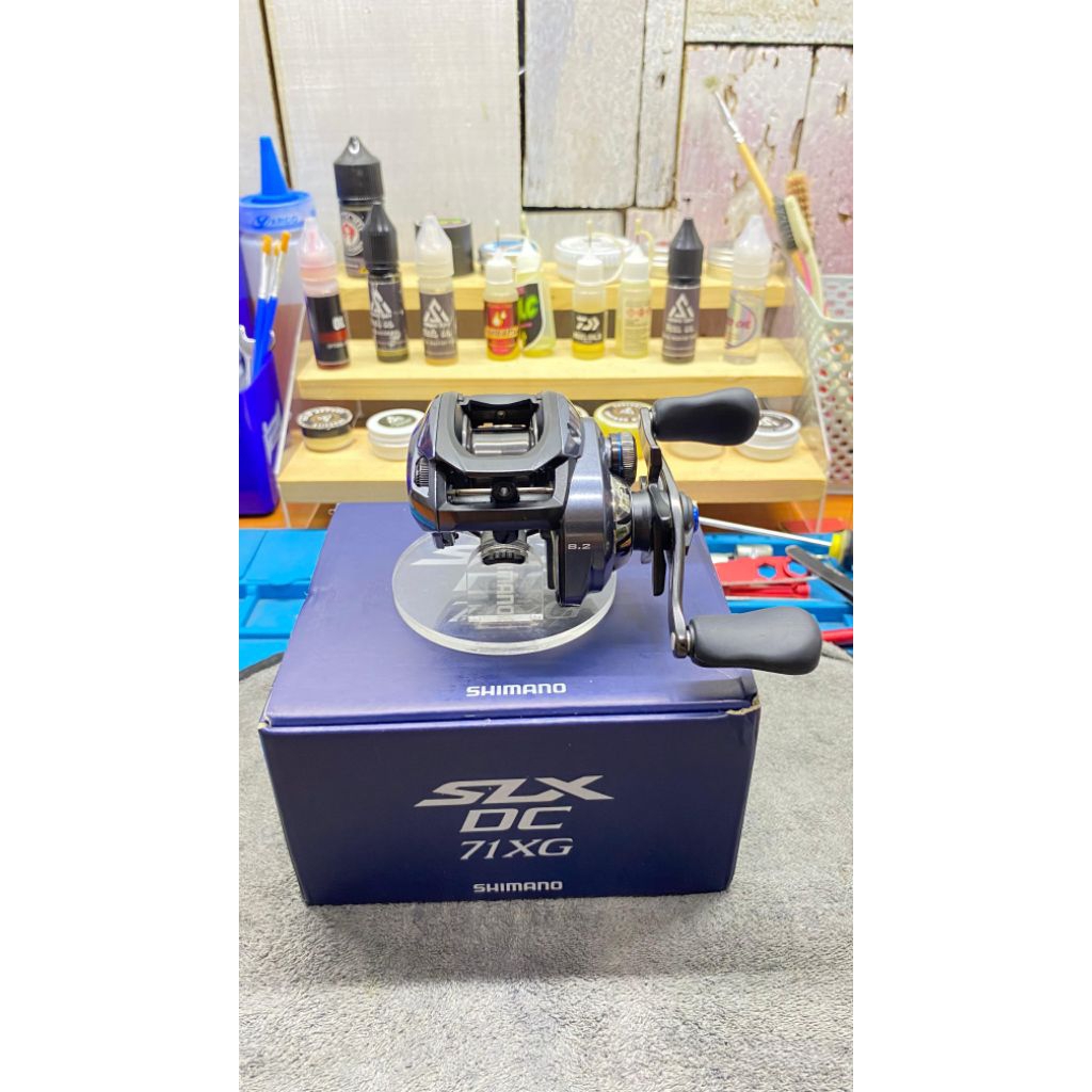 Second, Shimano SLX DC 71 XG ratio 8