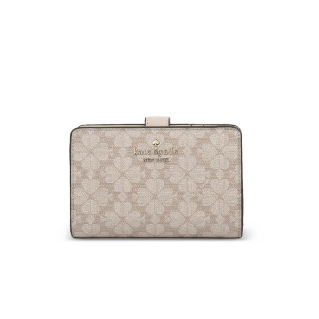 KATE SPADE Spade flower medium bifold wallet