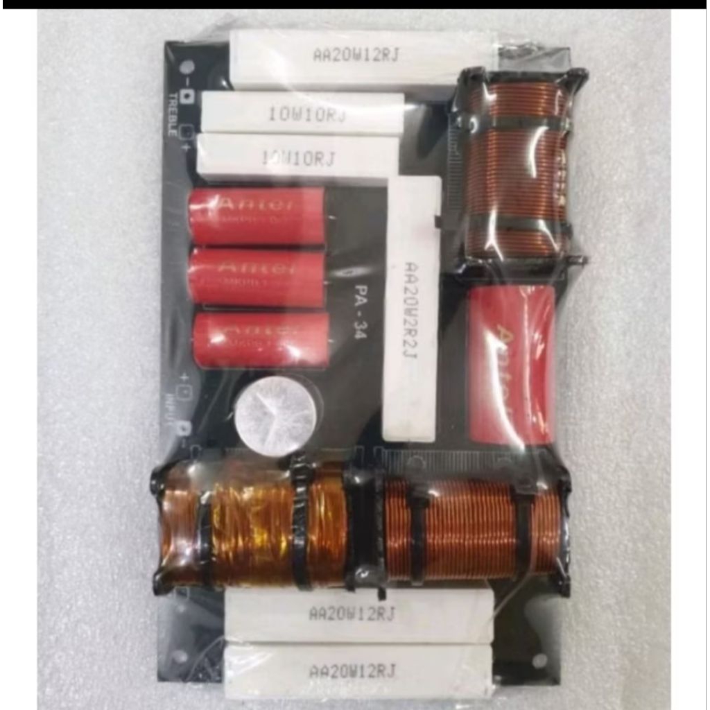KIT CROSSOVER PASIF 2 WAY PA 34 MID HIGH CROSSOVER TWETER PASIF