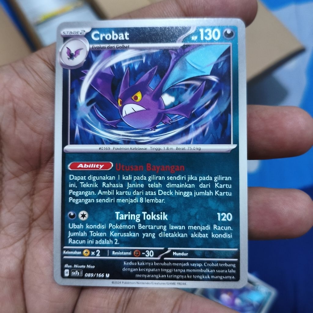 crobat tcg pokemon / kartu pokemon