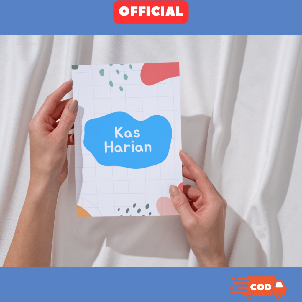 buku kas harian A5 isi 40 halaman/buku kas
