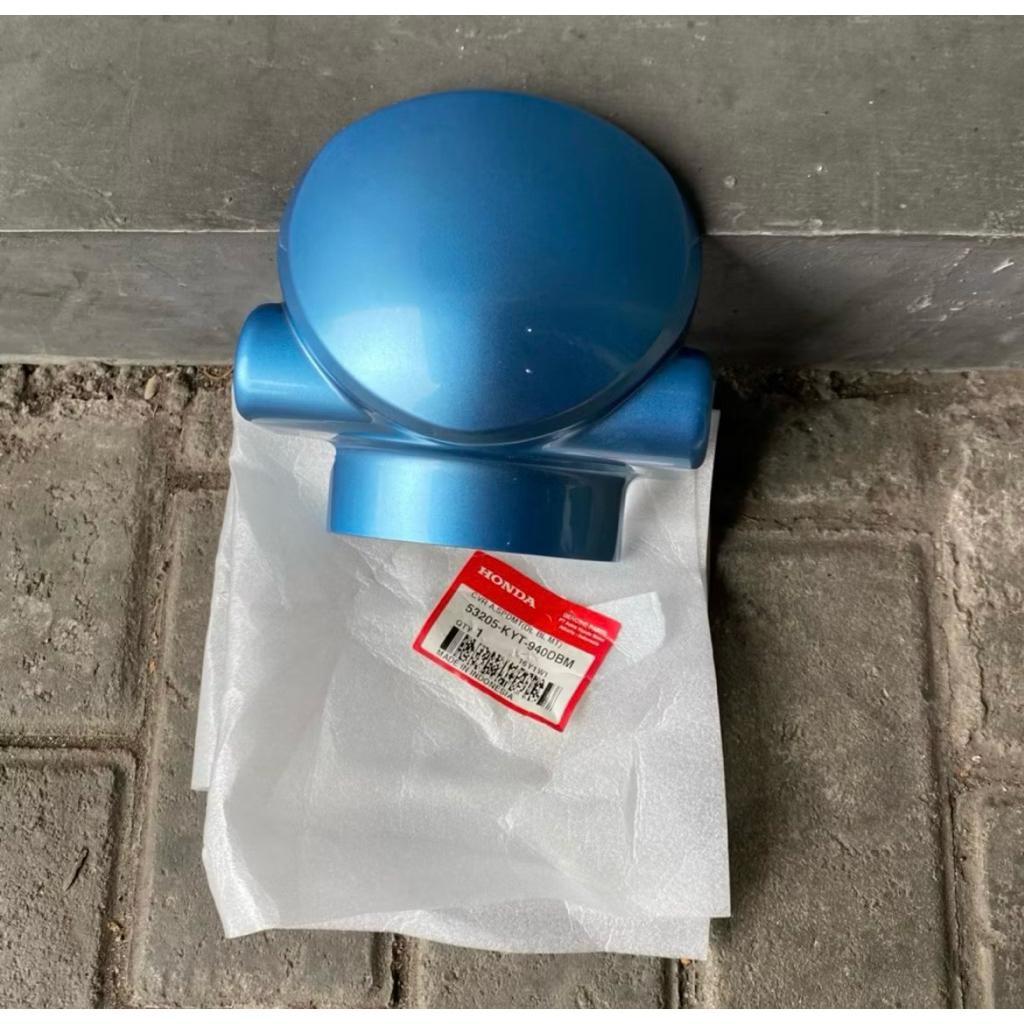 Batok Depan Cover Speedometer Scoopy Karbu Biru Original Ahm 53205-KYT-940DBM