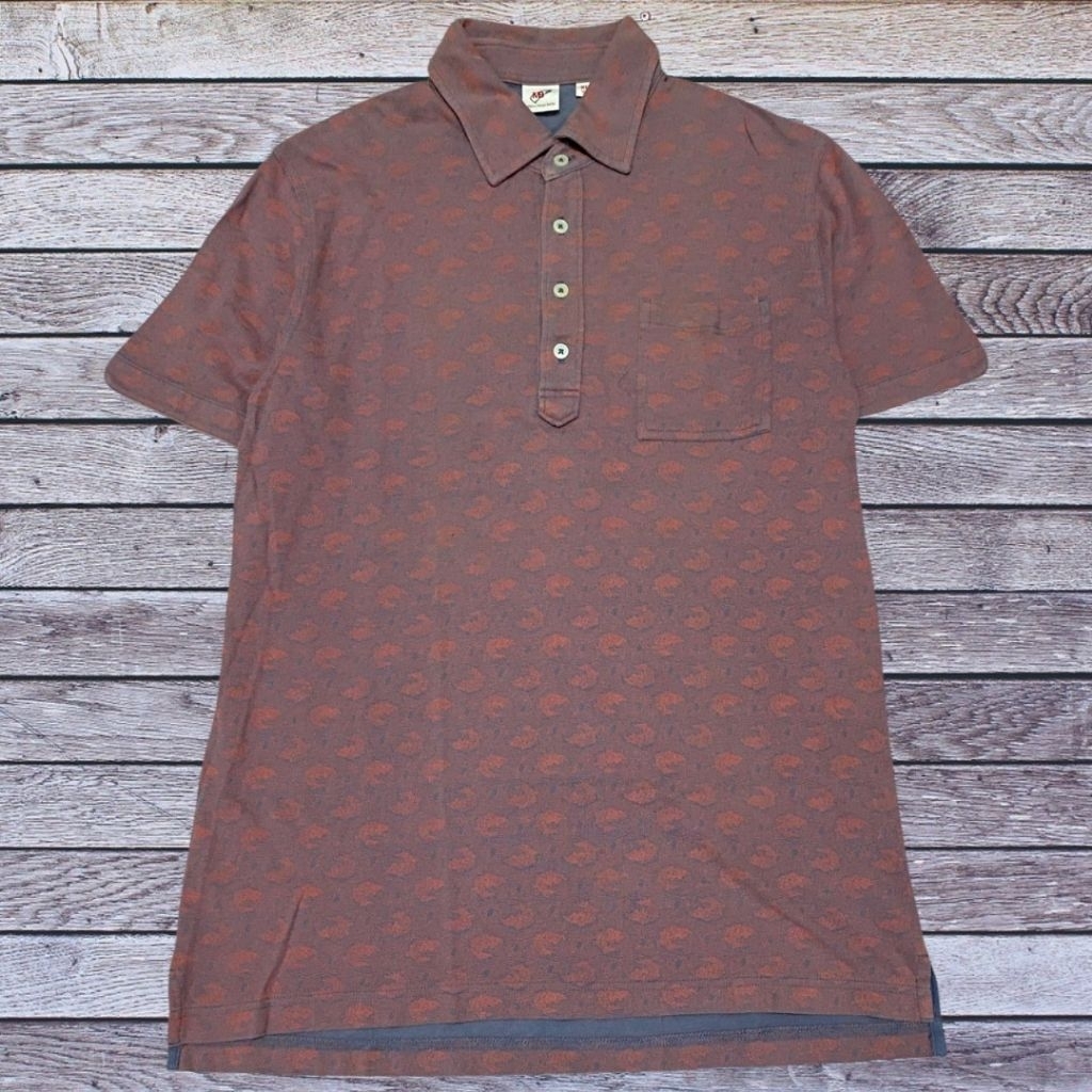 KAOS KERAH UNIQLO COLAB MICHAEL BASTIAN ORIGINAL