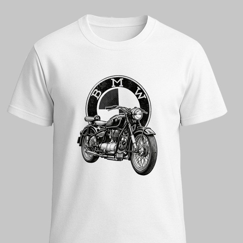 Kaos BMW motorcyle / t-shirt motor R26 R27 BMW / Kaos Biker brotherhood