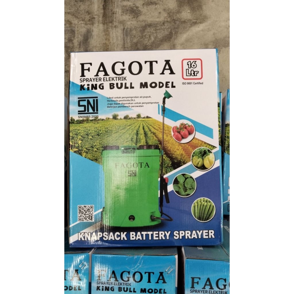 Spayer Tangki // Tangki elektrik // Tangki Semprot Fagota 16 Liter