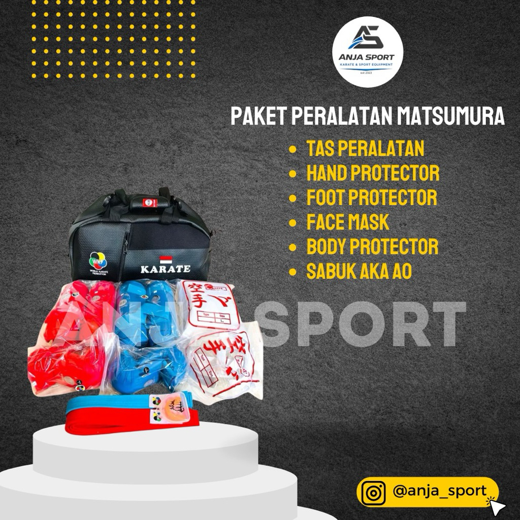 PERALATAN KARATE FULL SET