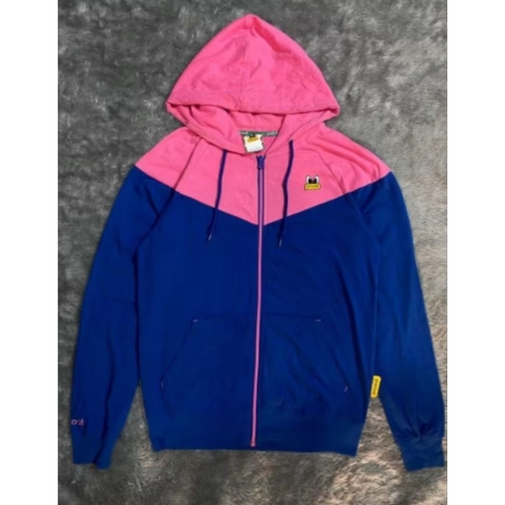 Sweater Hoodie Zipper Pancoat Second Dwiwarna